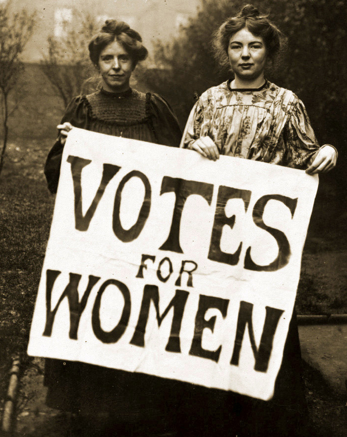 Annie Kenney und Christabel Pankhurst