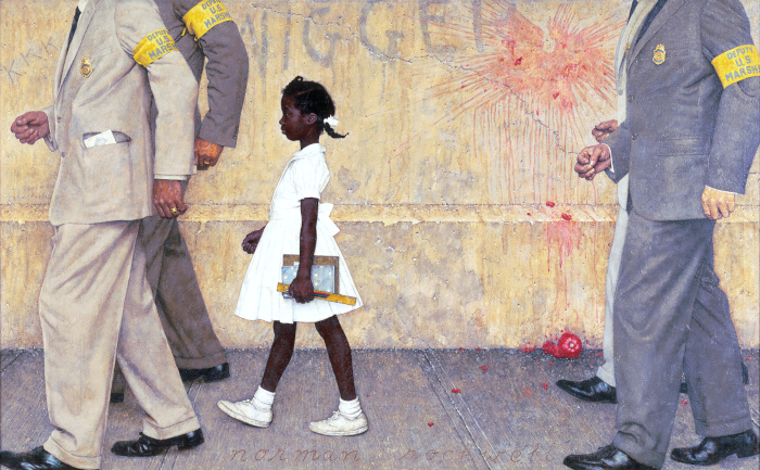 The Problem We All Live With (Norman Rockwell, 1963)